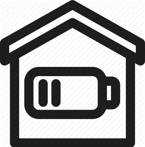 507x512 Battery, Charge, Electricity, Home, House, Power, Smart Icon