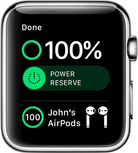 450x500 Check Your Battery And Charge Your Apple Watch