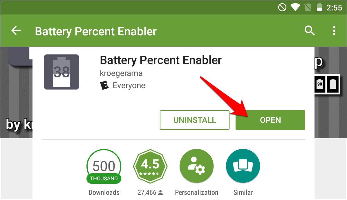 1196x690 How To Show Android's Battery Percentage In The Menu Bar