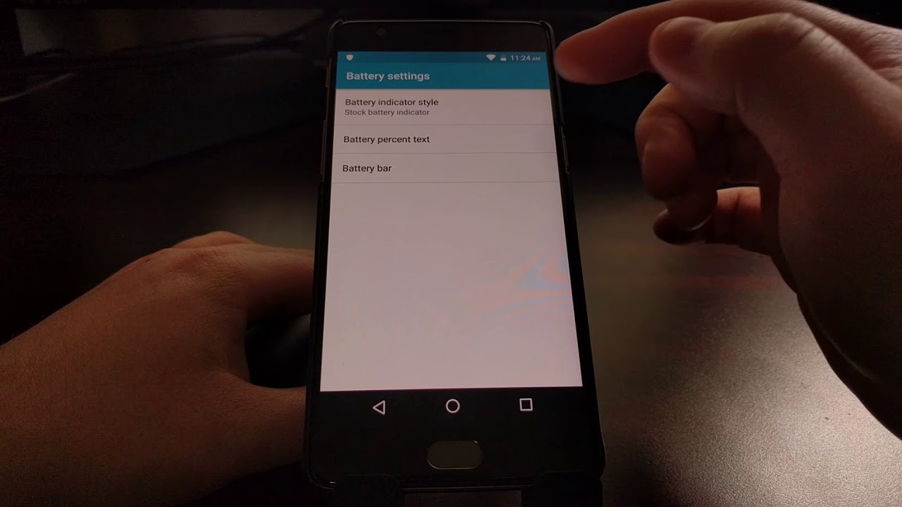 1280x720 Xposed Changing The Battery Icon In The Status Bar