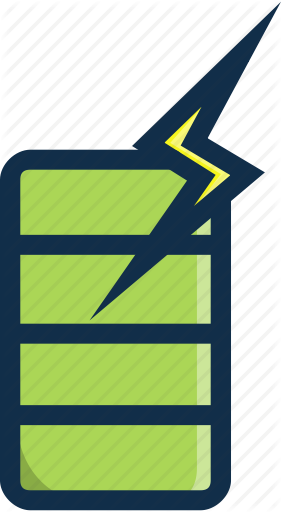 281x512 Battery, Changer, Charge, Technology, Thunder Icon