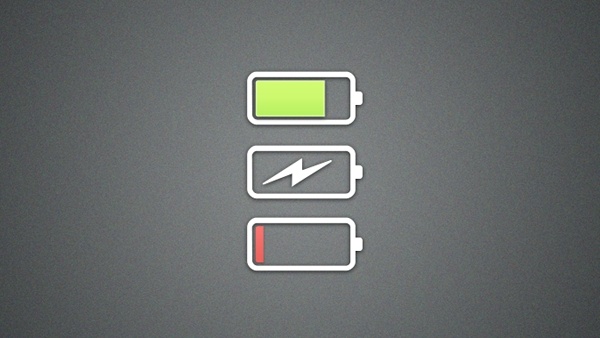 600x338 Flat Battery Icon Pack Free In Photoshop