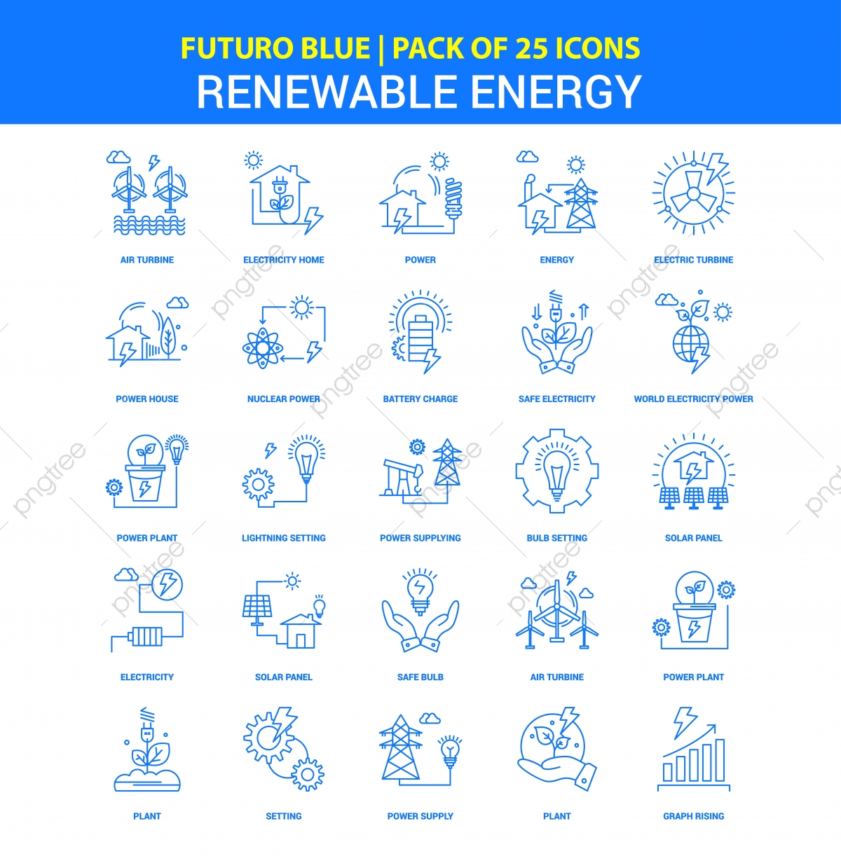 1200x1222 Renewable Energy Icons Futuro Blue Icon Pack, Air Turbine