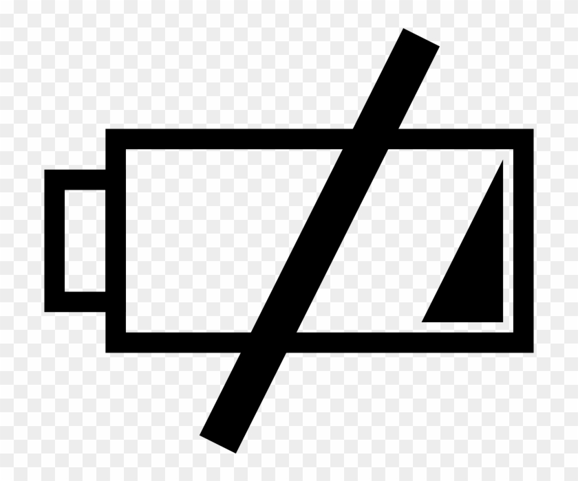 840x700 Low Battery Icon