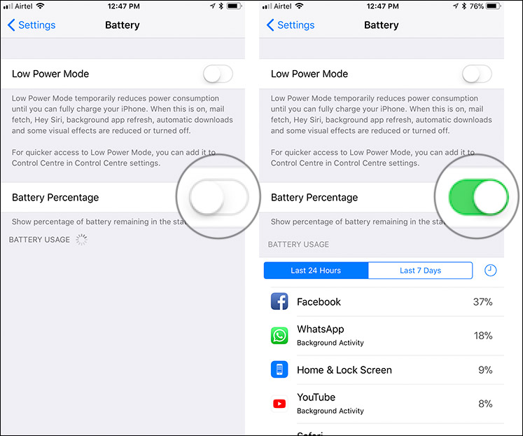 747x622 How To Show Battery Percentage On Iphone X, Xs, Xs Max And Xr