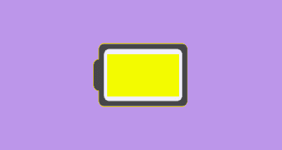 400x213 Iphoneipad Battery Icon Is Yellow
