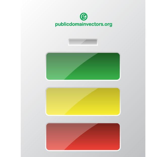 660x624 Battery Charge Level Icon Free Graphics Uihere