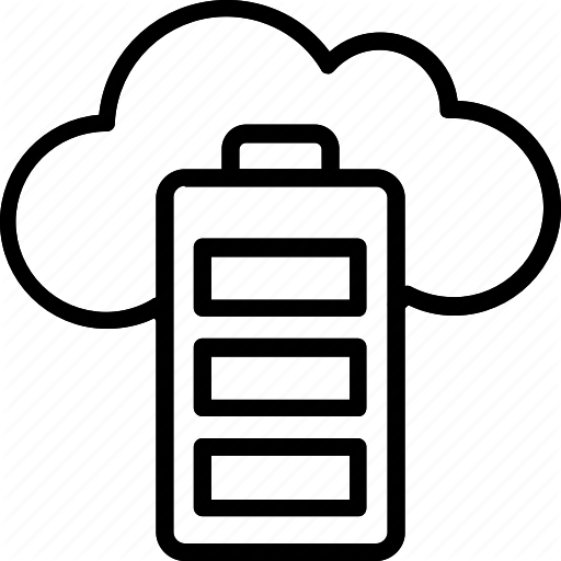 512x512 Battery, Battery Charging, Battery Level, Battery Status Icon