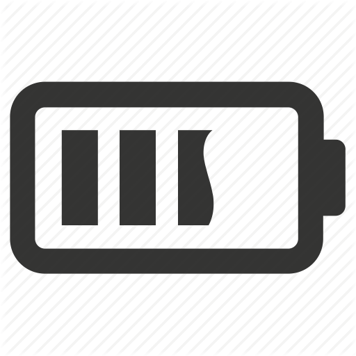 512x512 Battery, Battery Level, Battery Status Icon