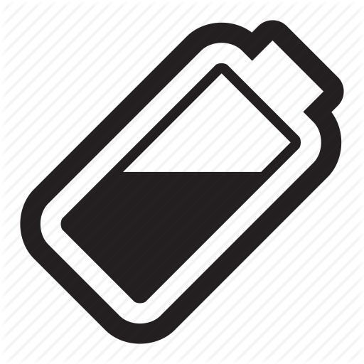 512x512 Battery, Battery Life, Charge, Half, Power Icon