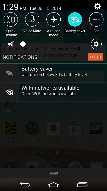 360x640 Get Rid Of Battery Saver Icon