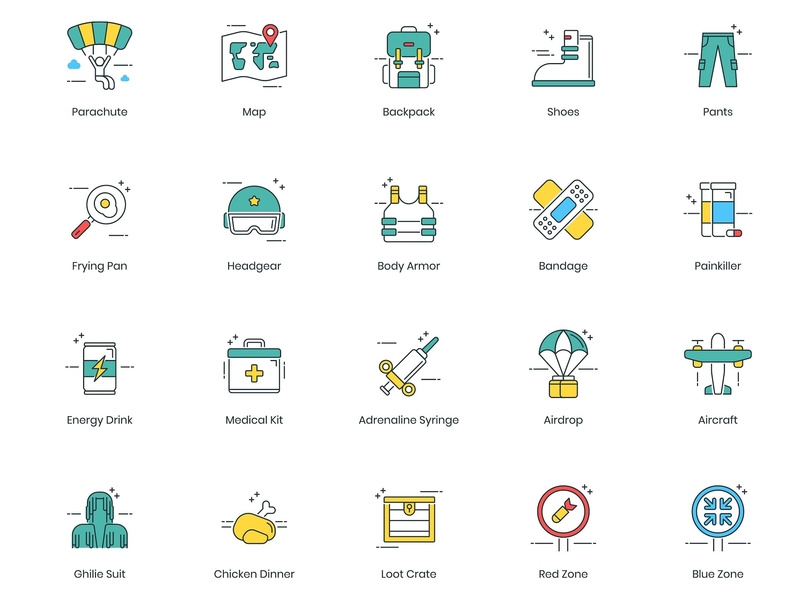 800x600 Battle Royale Icons