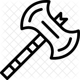 256x256 Battle Icon Of Line Style