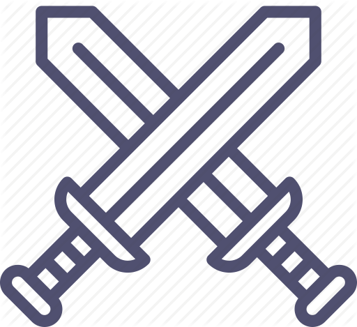 512x469 Attack, Battle, Military, Swords Icon
