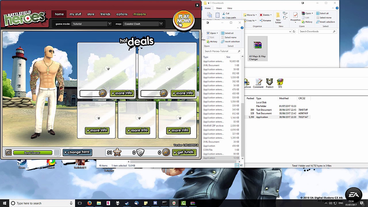 1280x720 Battlefield Heroes Change Tutorial Level