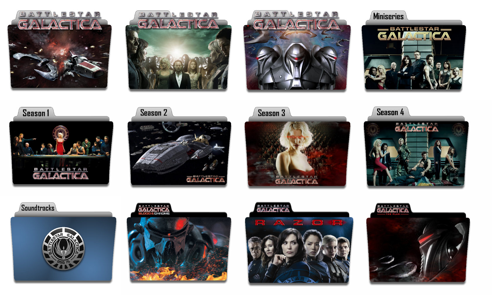 1680x1010 Battlestar Galactica Complete Icon Set