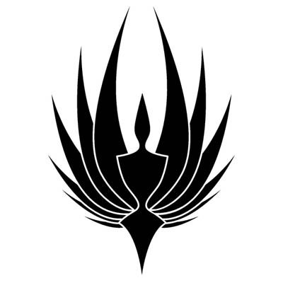 400x400 Battlestar Galactica Nerd Symbols Fantasy Tattoos, Tattoo