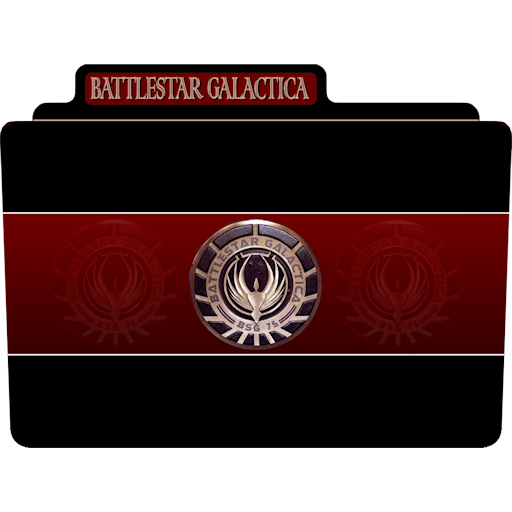 512x512 Battlestar Galactica Icon Tv Movie Folder Iconset Aaron Sinuhe
