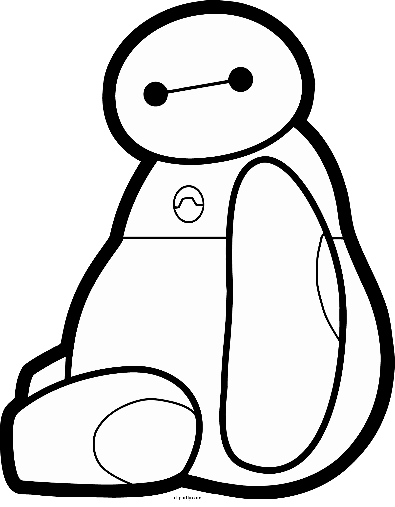 1599x2052 Baymax Stay Png Clipart
