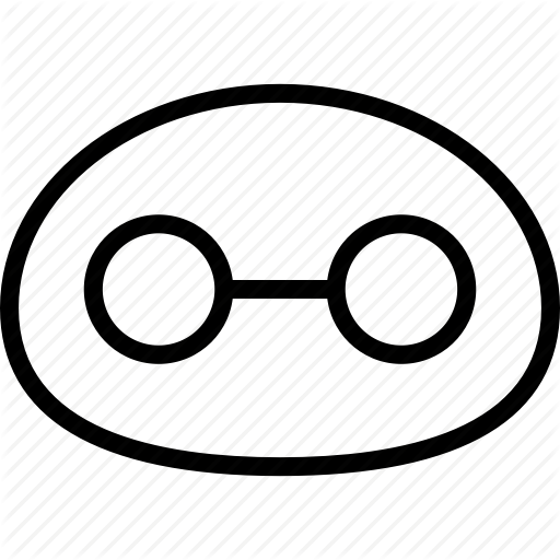 512x512 Baymax, Bot, Droid, Film, Head, Movie, Robots Icon