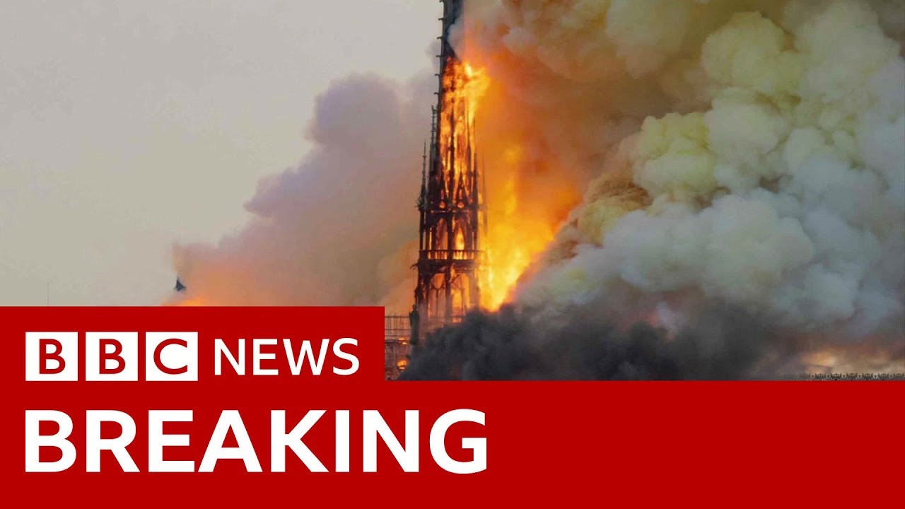 1280x720 Notre Dame Blaze Engulfs Medieval Icon