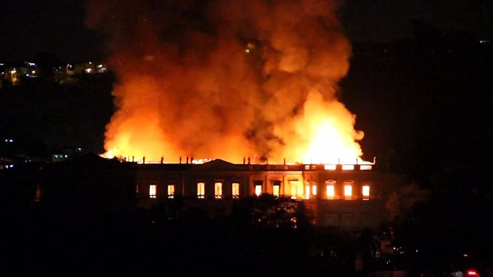 720x405 Brazil Museum Fire Funding Cuts Blamed As Icon Is Gutted
