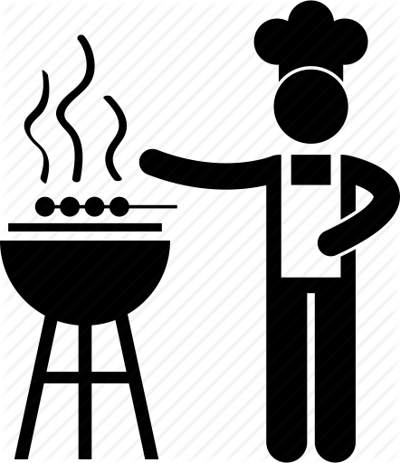 442x512 Bbq, Chef, Cook, Food, Meat, Seller, Stall Icon