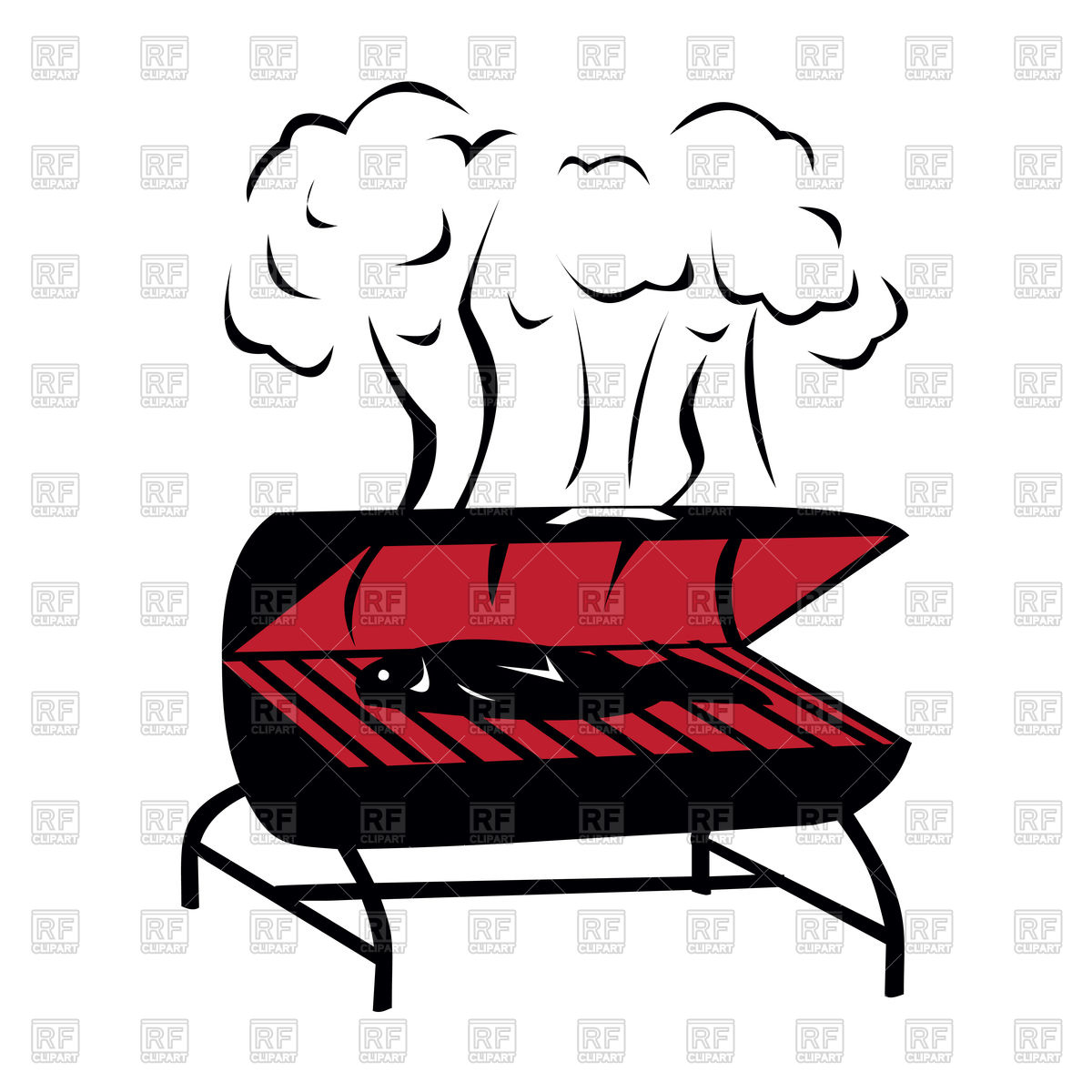 1200x1200 Black Bbq Icon On White Background Vector Image Of Icons