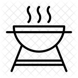 256x256 Bbq Icon Of Line Style