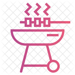 256x256 Bbq Icon Of Line Style
