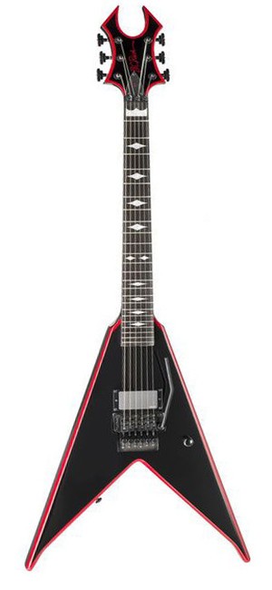 B C Rich Jr V Icon Pat O'brien Signature Electric Guitar, Onyx 300x650 B C Rich Jr V Icon Pat O'brien Signature Electric Guitar, Onyx
