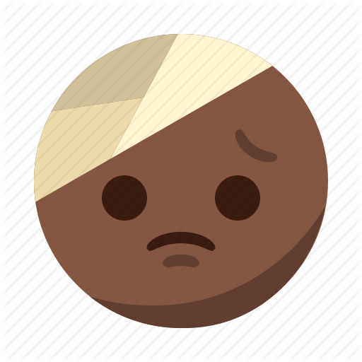512x512 Bondage, Emoji, Emoticon, Face, Headache, Hurt Icon
