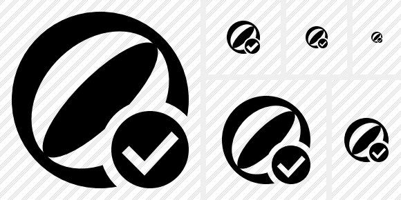 580x290 Beach Ball Ok Icon Symbol Black Professional Stock Icon And Free