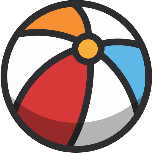 512x512 Ball, Beach, Beach Ball, Fun, Holidays, Summer Icon