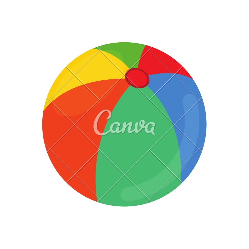 800x800 Isolated Beach Ball Icon