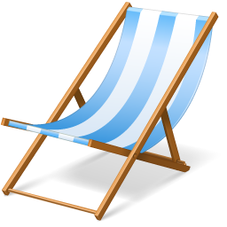 256x256 Beach Chair Icon Download Vacation Icons Iconspedia