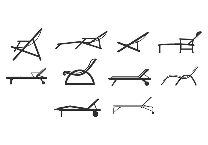 700x490 Free Beach Chair Icons