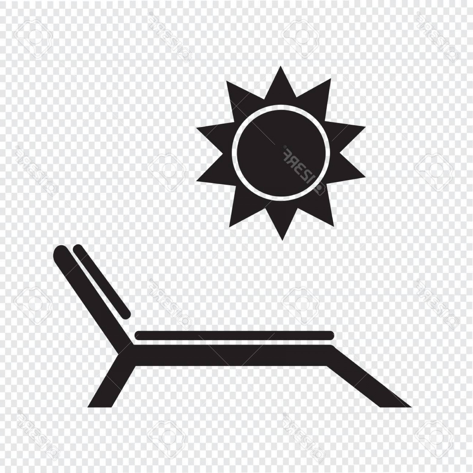 Beach Chair Icon At Collection Of Beach Chair Icon Free For Personal Use