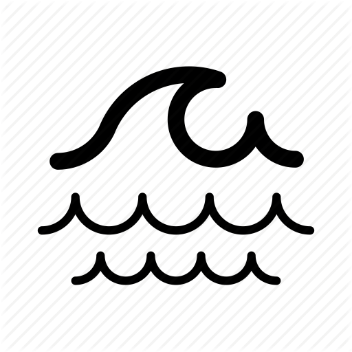 512x512 Beach, Ocean, Sea, Water, Wave, Waves Icon