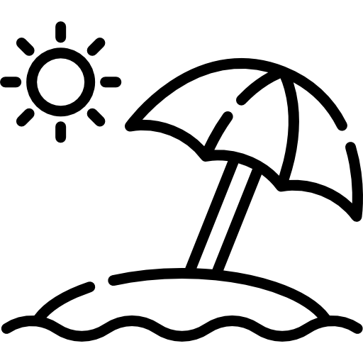 512x512 Sun Umbrella Free Vector Icons Designed