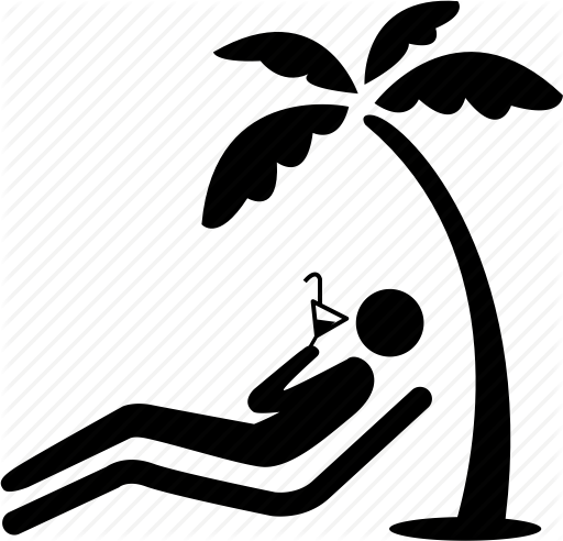 512x492 The Beach Png Black And White Transparent The Beach Black