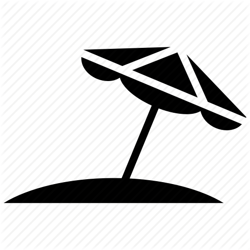 512x512 Beach, Beach Umbrella, Relax, Umbrella Icon