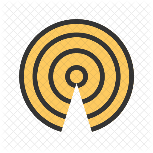 512x512 Beacon Icon Of Colored Outline Style