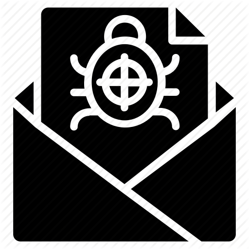 512x512 Email Virus, Malware, Spam Email, Virus Hoax, Web Beacon Icon