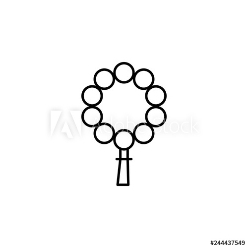 Funeral, Bead Icon Element Of Death Icon For Mobile Concept 500x500 Funeral, Bead Icon Element Of Death Icon For Mobile Concept