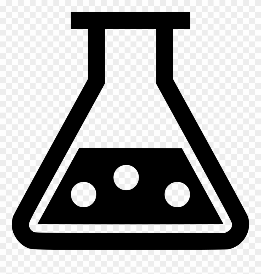 880x925 White Png Beaker Icon