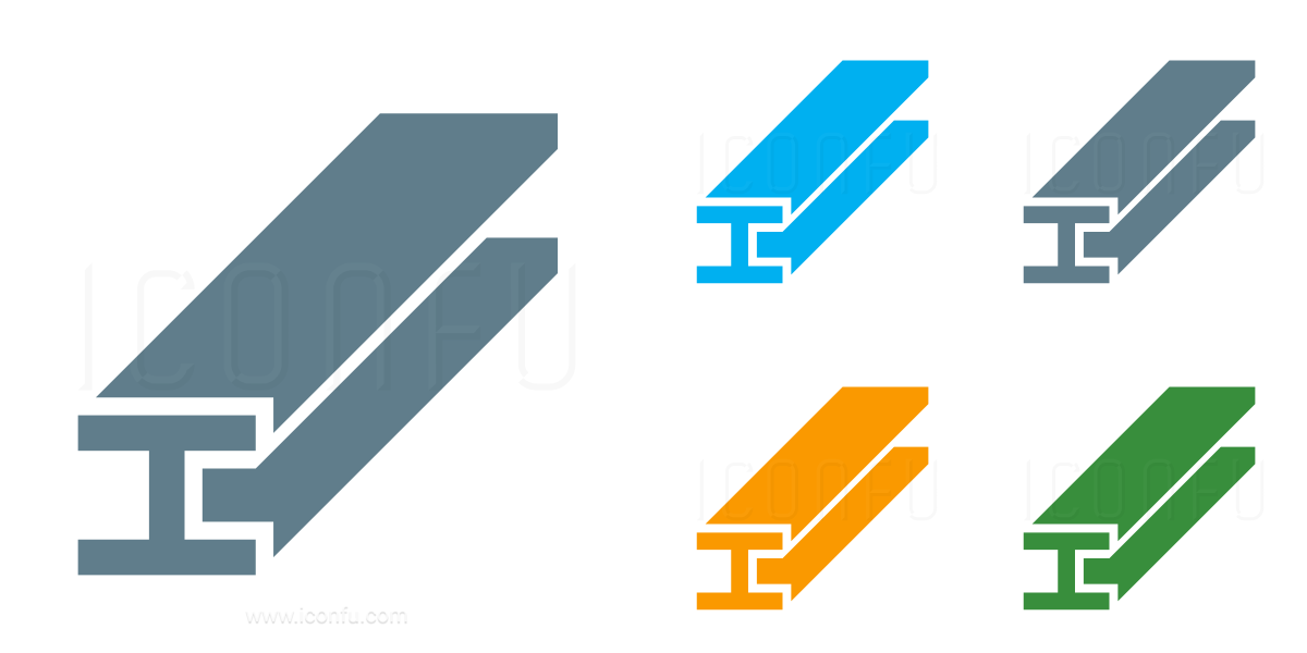 1200x600 I Beam Icon