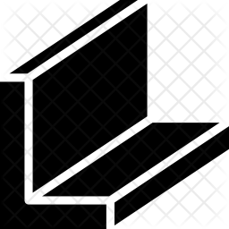 256x256 L Beam Icon Of Glyph Style