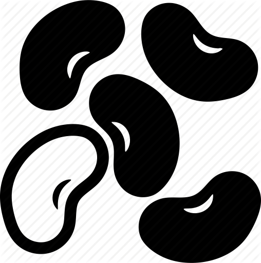 508x512 Bean, Black Bean, Breakfast, Green Bean, Nut, Red Bean, Seed Icon