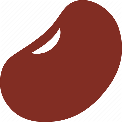 512x512 Bean, Kidney, Rajma, Red Icon